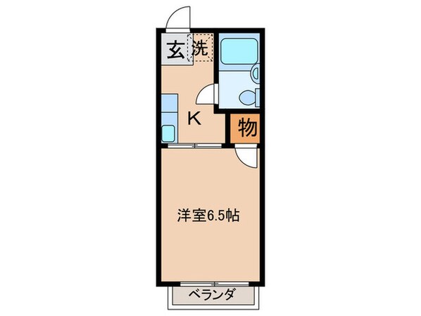 シティハイム青葉の物件間取画像